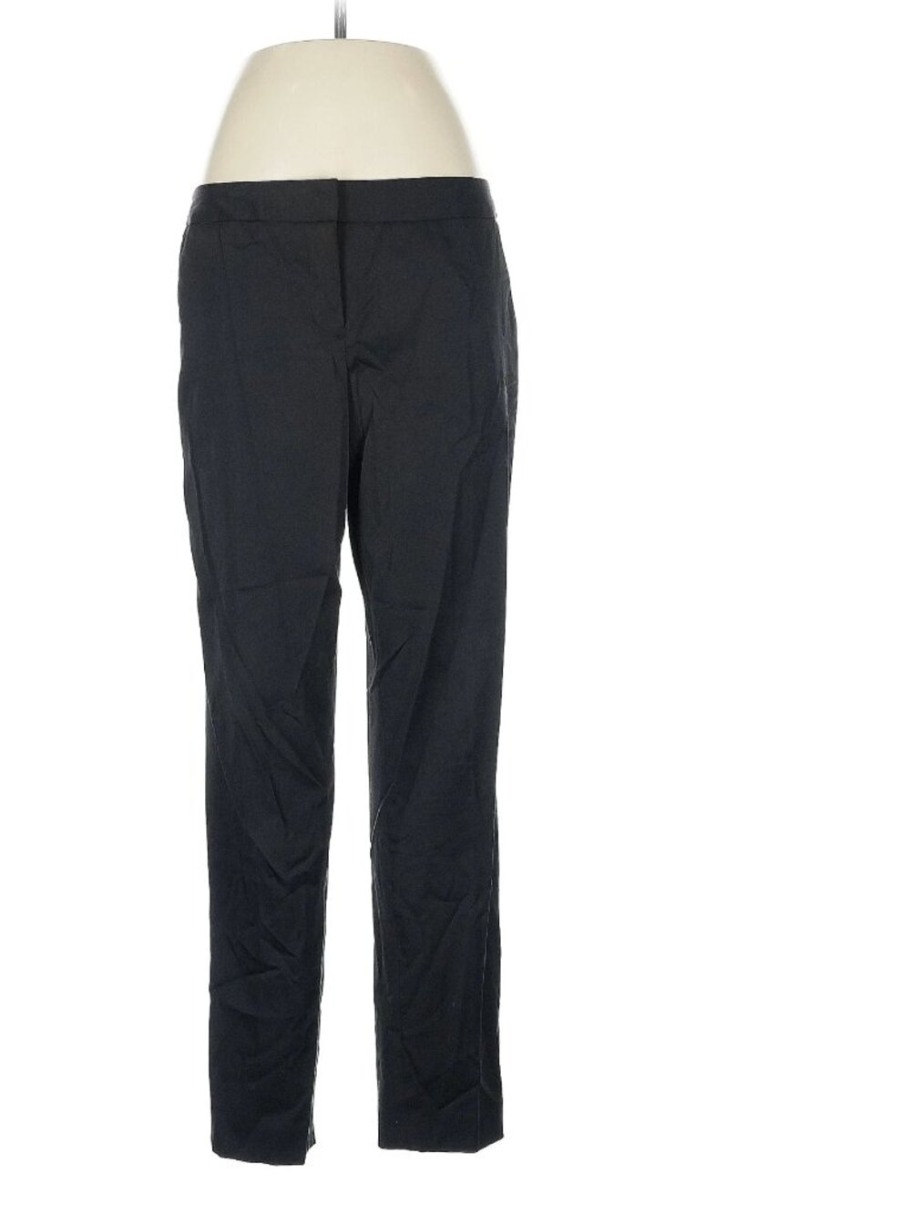 Vivienne Tam Womens Black Shadow Dress Pants 12 Petite NWOT